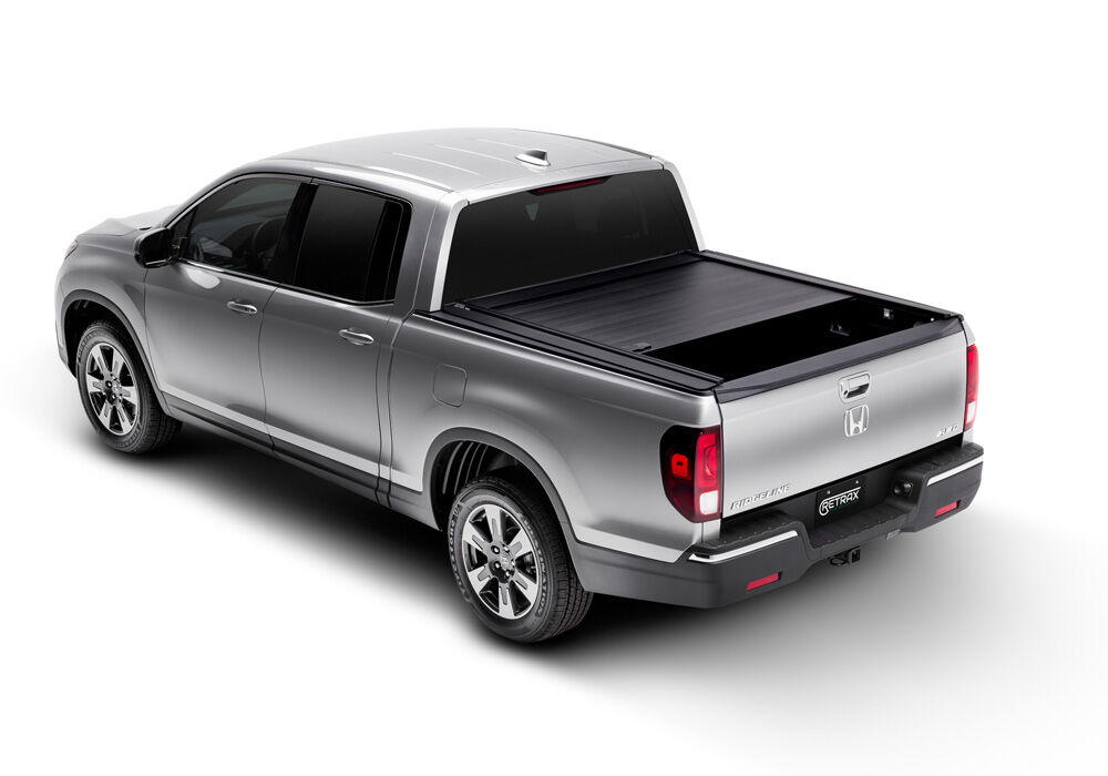 RetraxOne MX Retractable Tonneau Cover - Matte One Piece Polycarbonate Finish - 2017-2025 Honda Ridgeline without Stake Pockets - Image 4