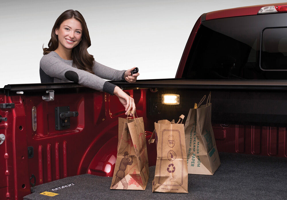 PowertraxPRO MX Retractable Tonneau Cover - Rugged - Aluminum Construction - Electric Cover - Matte Black - 2019-2026 (New Body Style) Ram 5' 7" Bed without RamBox without Multifunction Tailgate without Stake Pockets - Image 8