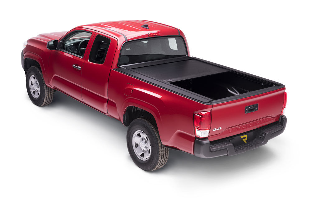 RetraxOne MX Retractable Tonneau Cover - Matte One Piece Polycarbonate Finish - 2007-2021 Toyota Tundra Regular/Double Cab 6' 6" Bed with Deck Rail System without Stake Pockets - Image 2