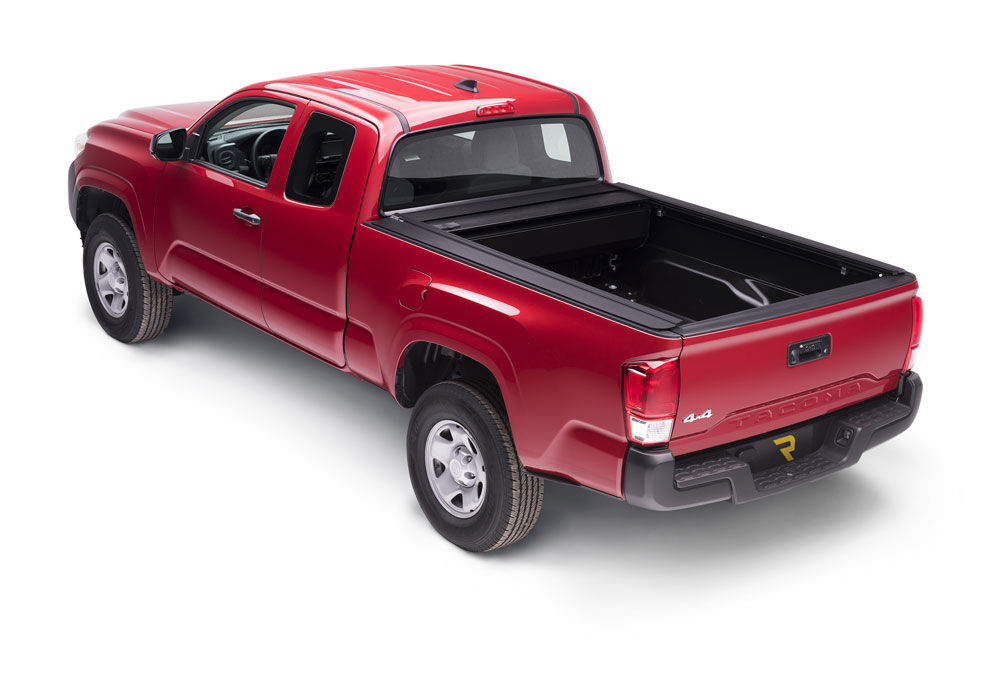 RetraxOne MX Retractable Tonneau Cover - Matte One Piece Polycarbonate Finish - 2007-2021 Toyota Tundra Regular/Double Cab 6' 6" Bed with Deck Rail System without Stake Pockets - Image 3