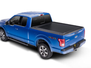 RetraxOne MX Retractable Tonneau Cover - Matte One Piece Polycarbonate Finish - 2004-2024 Nissan Titan Crew Cab 5' 7" Bed with or without Utili-Track System without Stake Pockets