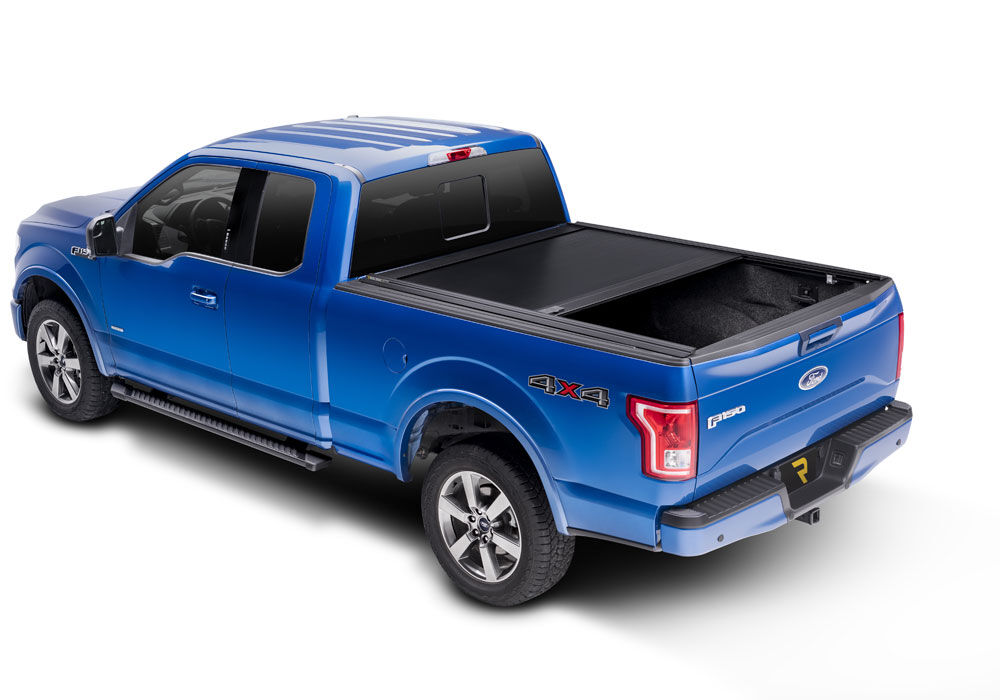 RetraxOne MX Retractable Tonneau Cover - Matte One Piece Polycarbonate Finish - 2004-2024 Nissan Titan Crew Cab 5' 7" Bed with or without Utili-Track System without Stake Pockets - Image 2