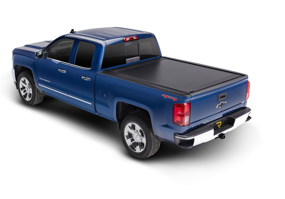RetraxOne MX Retractable Tonneau Cover - Matte One Piece Polycarbonate Finish - 2007-2013 Chevy Silverado/GMC Sierra 5' 9" Bed - Wide Retrax Rails - Image 2