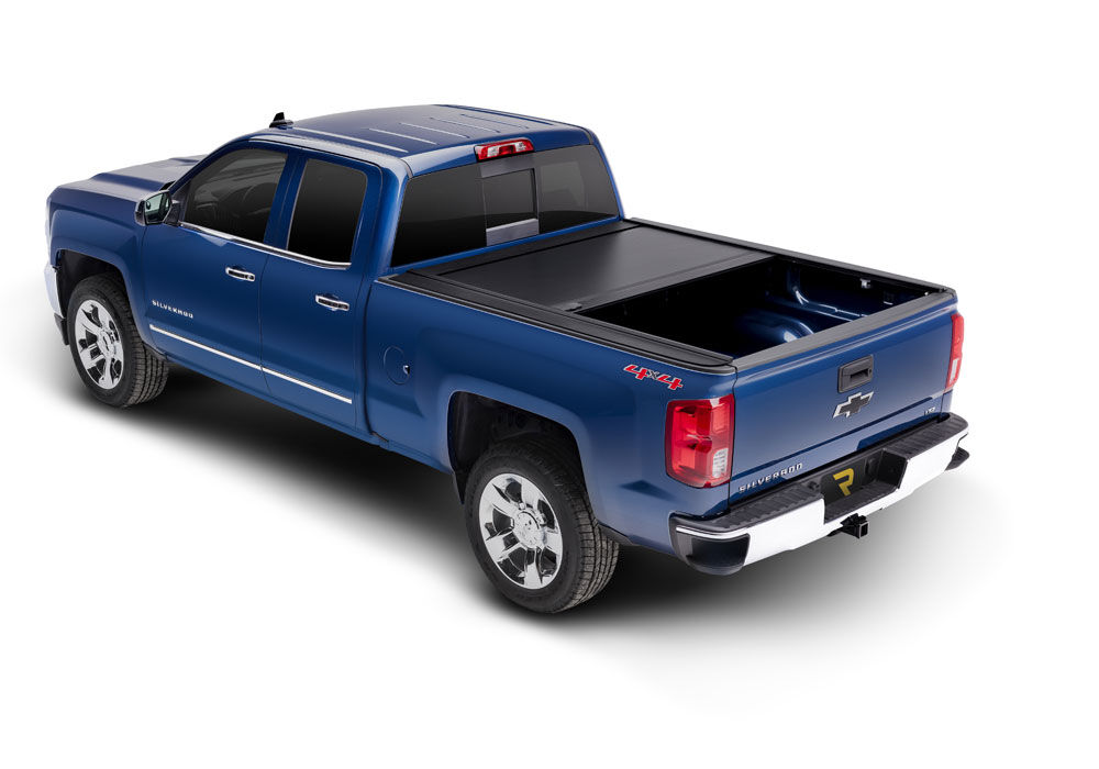 RetraxOne MX Retractable Tonneau Cover - Matte One Piece Polycarbonate Finish - 2007-2013 Chevy Silverado/GMC Sierra 5' 9" Bed - Wide Retrax Rails - Image 3