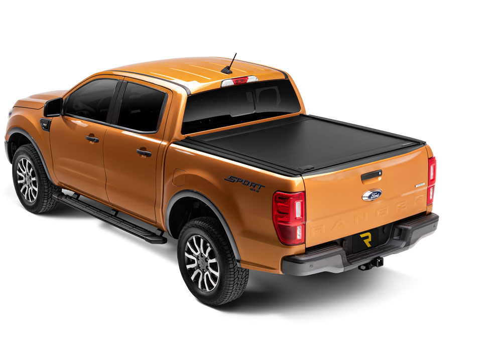 RetraxOne MX Retractable Tonneau Cover - Matte One Piece Polycarbonate Finish - 2019-2023 Ford Ranger 5' Bed without Stake Pockets - Image 2