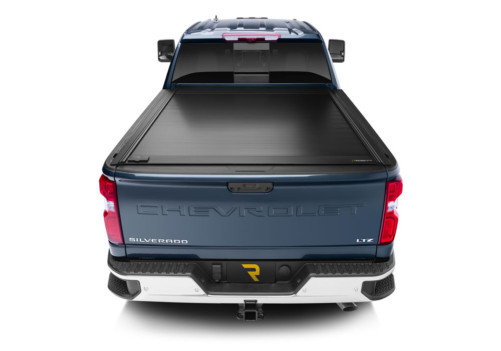 RetraxOne MX Retractable Tonneau Cover - Matte One Piece Polycarbonate Finish - 2020-2026 Chevy Silverado/GMC Sierra 2500 HD/3500 HD 6' 9" Bed without Stake Pockets - Standard Rails - Image 2