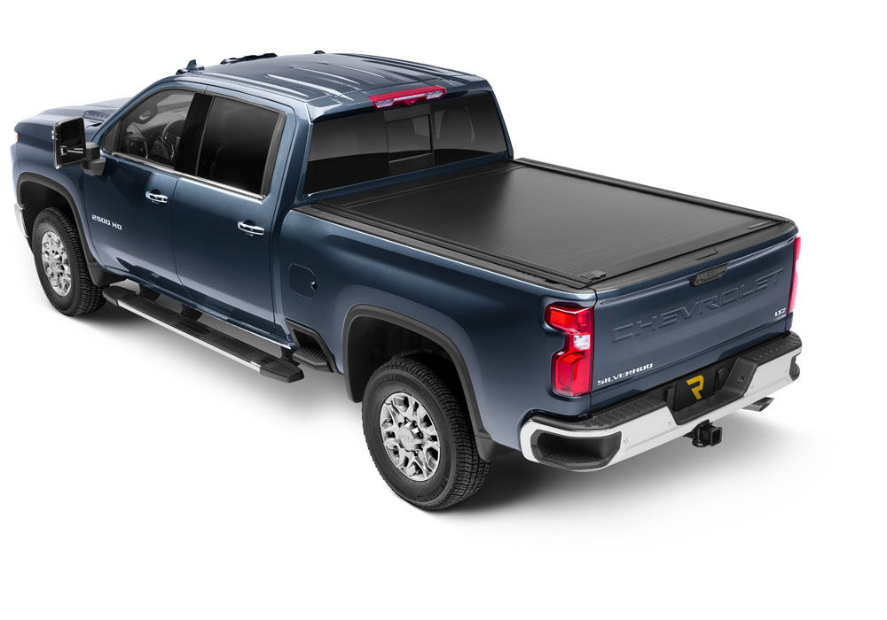 RetraxOne MX Retractable Tonneau Cover - Matte One Piece Polycarbonate Finish - 2020-2026 Chevy Silverado/GMC Sierra 2500 HD/3500 HD 6' 9" Bed without Stake Pockets - Standard Rails - Image 5