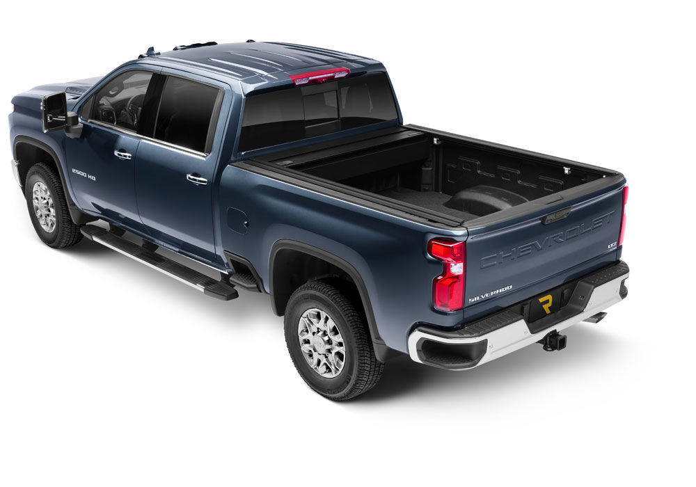 RetraxOne MX Retractable Tonneau Cover - Matte One Piece Polycarbonate Finish - 2020-2026 Chevy Silverado/GMC Sierra 2500 HD/3500 HD 6' 9" Bed without Stake Pockets - Standard Rails - Image 7