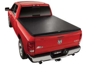 TruXport Tonneau Cover - Black - 2009-2018 (2019-2024 Classic) Ram 1500/2010-2025 2500/3500 6' 4" Bed without RamBox
