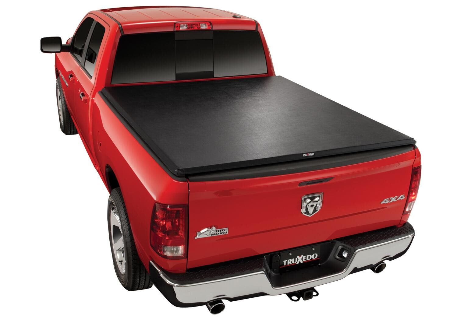TruXport Tonneau Cover - Black - 2009-2018 (2019-2024 Classic) Ram 1500/2010-2025 2500/3500 6' 4" Bed without RamBox