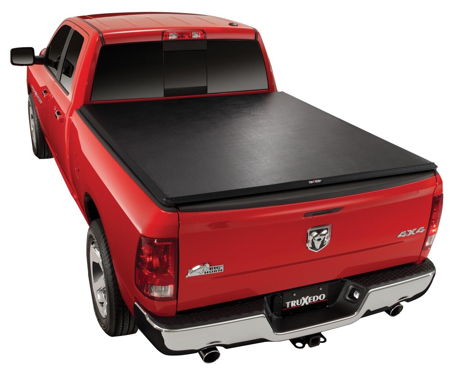 TruXport Tonneau Cover - Black - 2009-2018 (2019-2023 Classic) Ram 1500/2010-2025 2500/3500 8' Bed without RamBox - Image 2