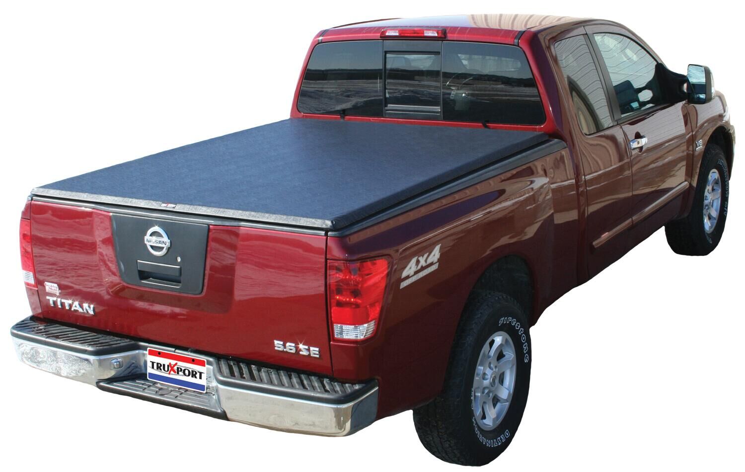 TruXport Tonneau Cover - Black - 2005-2021 Nissan Frontier/2009-2012 Suzuki Equator 4'11" Bed