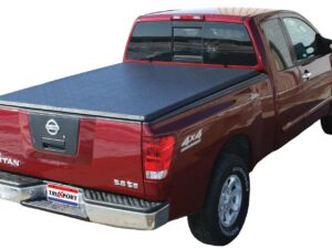 TruXport Tonneau Cover - Black - 2004-2015 Nissan Titan 5' 6" Bed with Utili-Track System