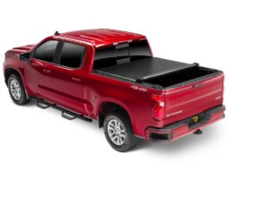 Lo Pro Tonneau Cover - Black - 2016-2018 (2019 Legacy/Limited) Chevy Silverado/GMC Sierra 1500/2016-2019 2500 HD/3500 HD 6' 6" Bed with Sport Bar