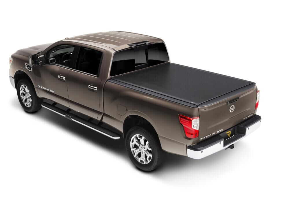 Lo Pro Tonneau Cover - Black - 2016-2024 Nissan Titan 5' 7" Bed - Image 2