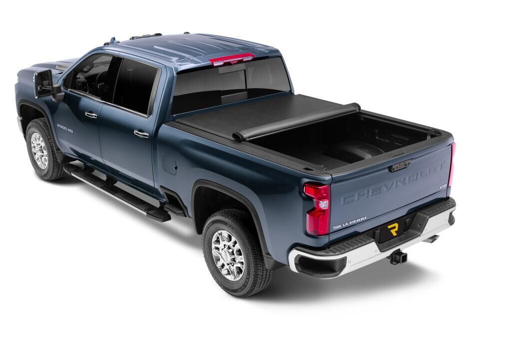 Lo Pro Tonneau Cover - Black - 2020-2026 Chevy Silverado/GMC Sierra 2500 HD/3500 HD 6' 9" Bed with or without MultiPro Tailgate - Image 2