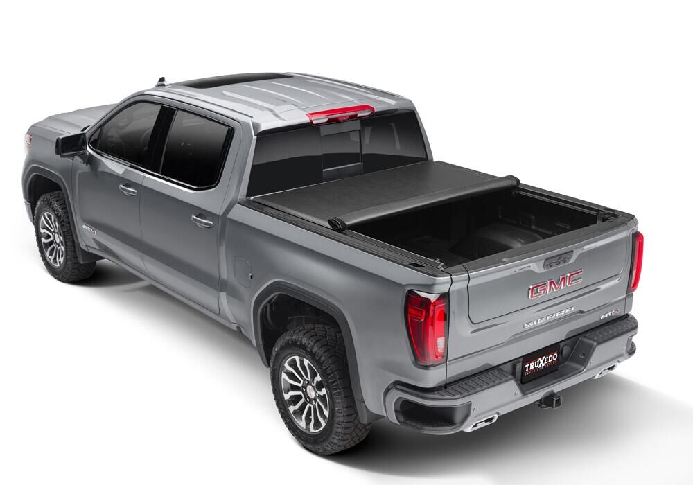Lo Pro Tonneau Cover - Black - 2020-2026 GMC Sierra (with CarbonPro Bed) 5' 9" Bed - Image 3