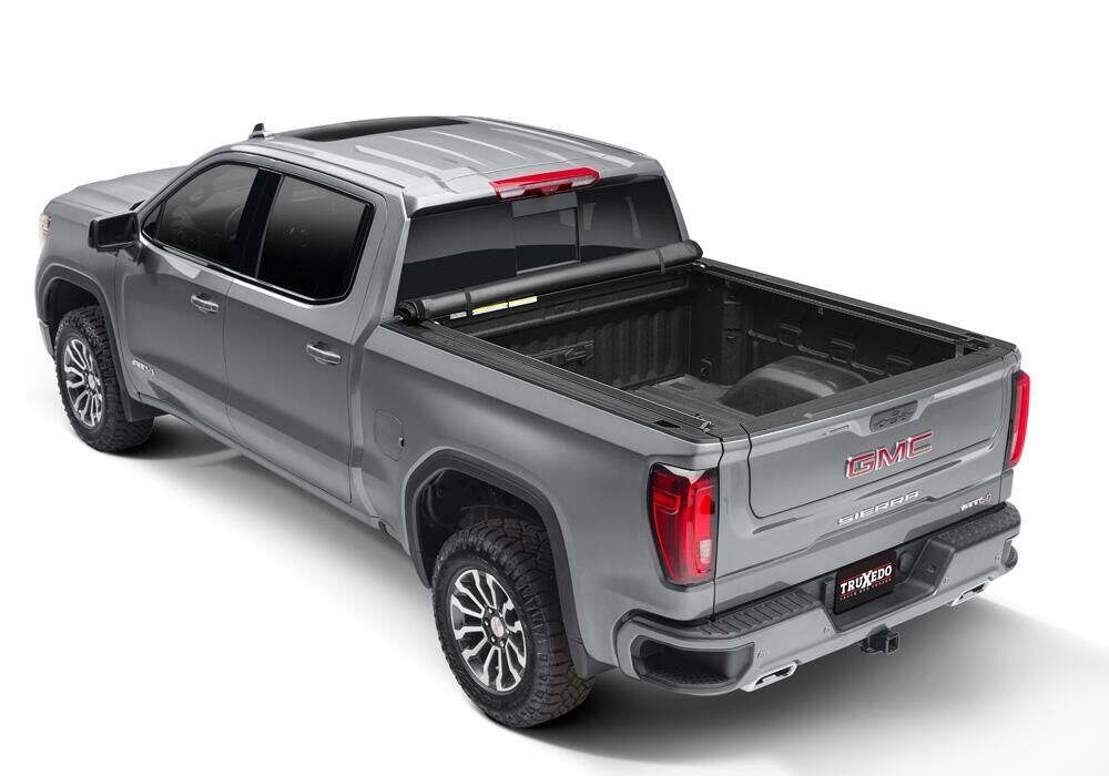 Lo Pro Tonneau Cover - Black - 2020-2026 GMC Sierra (with CarbonPro Bed) 5' 9" Bed - Image 4