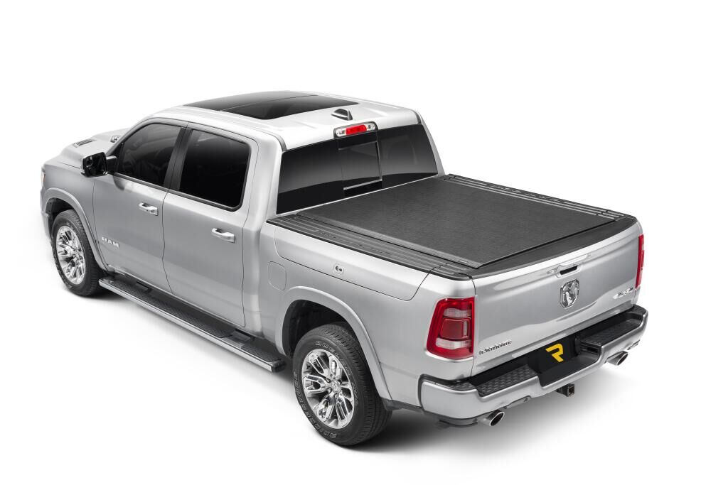 Lo Pro Tonneau Cover - Black - 2012-2018 (2019-2024 Classic) Ram 1500/2012-2025 2500/3500 6' 4" Bed with RamBox