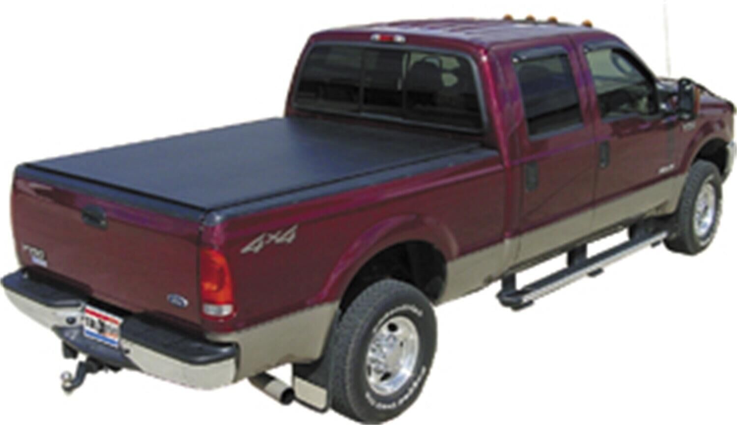 Lo Pro Tonneau Cover - Black - 1999-2007 Ford F-250/350/450 8' 2" Bed - Image 4