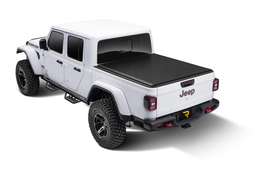 Lo Pro Tonneau Cover - Black - 2020-2025 Jeep Gladiator with or without Trail Rail System