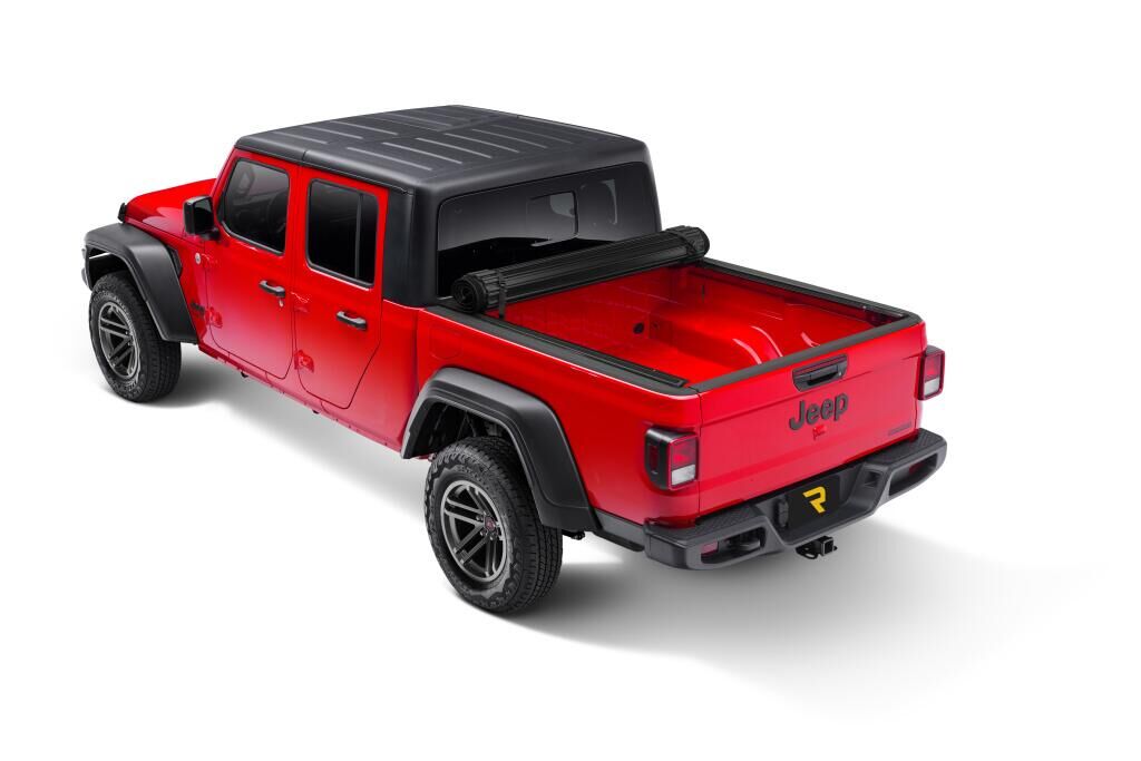 Sentry CT Tonneau Cover - Black - 2020-2025 Jeep Gladiator with or without Trail Rail System - Image 3