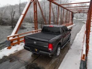 Sentry CT Tonneau Cover - Black - 2019-2026 (New Body Style) Ram 5' 7" Bed without RamBox without Multifunction Tailgate