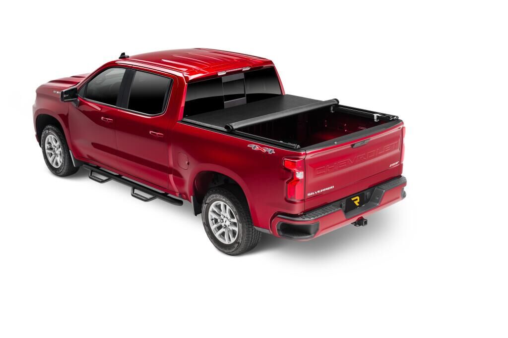 TruXport Tonneau Cover - Black - 2019 (New Body Style)-2026 Chevy Silverado/GMC Sierra (without CarbonPro Bed) 5' 9" Bed - Image 2