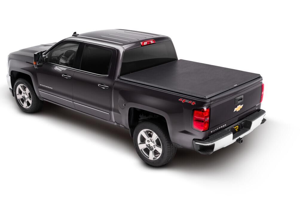 TruXport Tonneau Cover - Black - 2014-2018 (2019 Legacy/Limited) Chevy Silverado/GMC Sierra 1500/2015-2019 2500 HD/3500 HD 8' Bed - Image 2