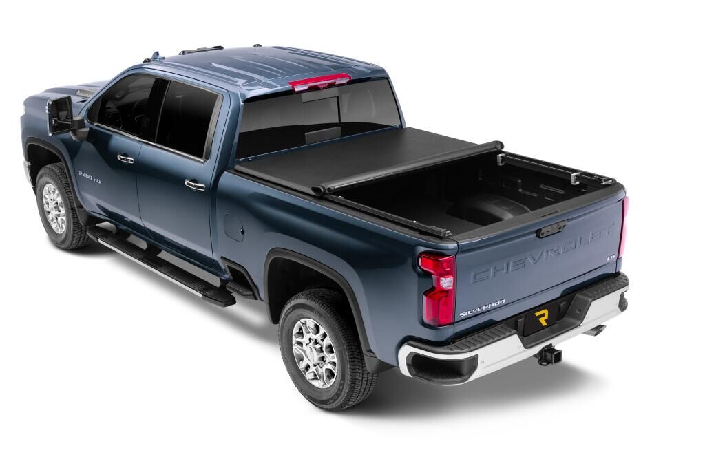 TruXport Tonneau Cover - Black - 2020-2026 Chevy Silverado/GMC Sierra 2500 HD/3500 HD 6' 9" Bed - Image 2