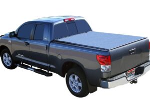 Deuce Tonneau Cover - Black - 2022-2026 Toyota Tundra 5' 7" Bed with Deck Rail System