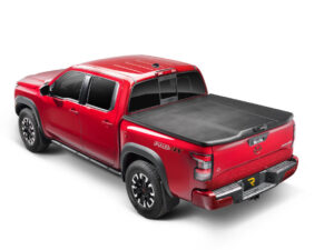 UnderCover Elite 2022-2026 Nissan Frontier 5' Bed with or without Utili-Track System - Black Textured