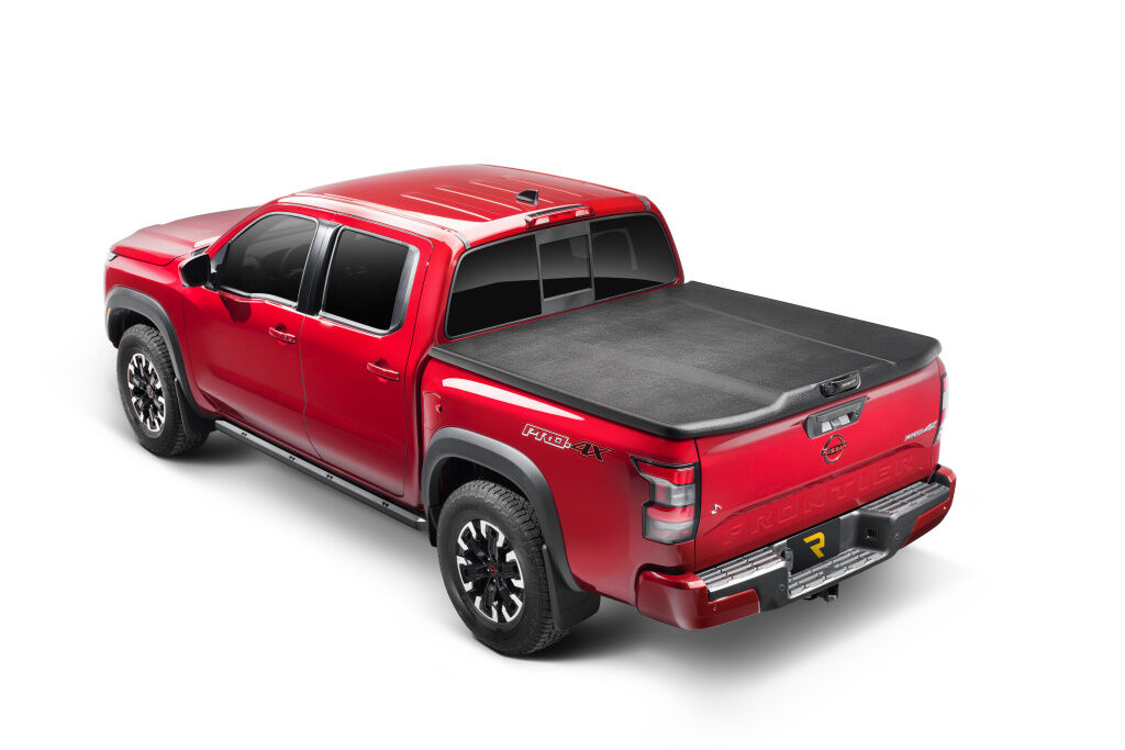 UnderCover Elite 2022-2026 Nissan Frontier 5' Bed with or without Utili-Track System - Black Textured