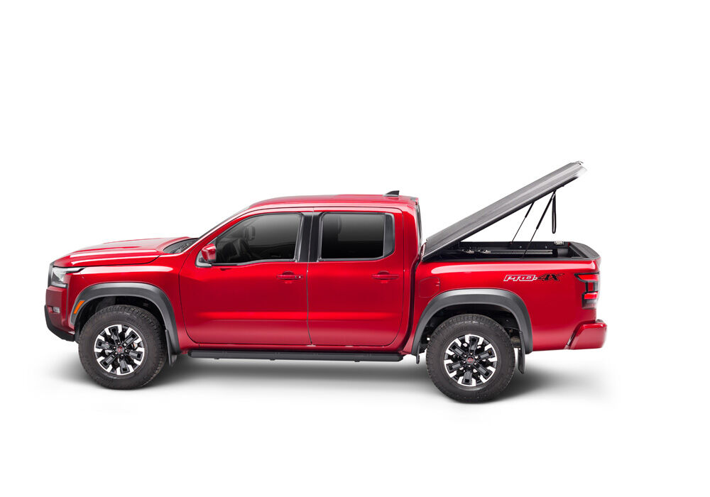UnderCover Elite 2022-2026 Nissan Frontier 5' Bed with or without Utili-Track System - Black Textured - Image 6