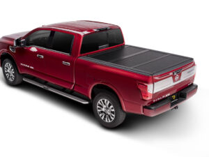 UnderCover Flex 2005-2021 Nissan Frontier/2009-2012 Suzuki Equator/2005-2015 Nissan Navara 5' Bed Crew Cab with Utili-Track System - Black Textured