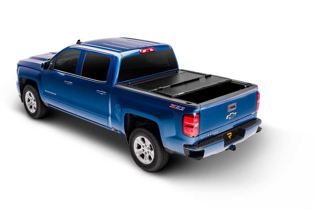 UnderCover Flex 2007-2013 Chevrolet Silverado 1500/2007-2014 2500 HD 6' 6" Bed Std/Ext/Crew Cab without Cargo Management System with Bed Rail Caps - Black Textured - Image 2