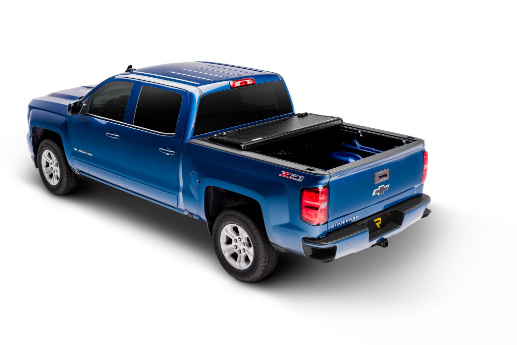 UnderCover Flex 2007-2013 Chevrolet Silverado 1500/2007-2014 2500 HD 6' 6" Bed Std/Ext/Crew Cab without Cargo Management System with Bed Rail Caps - Black Textured - Image 4