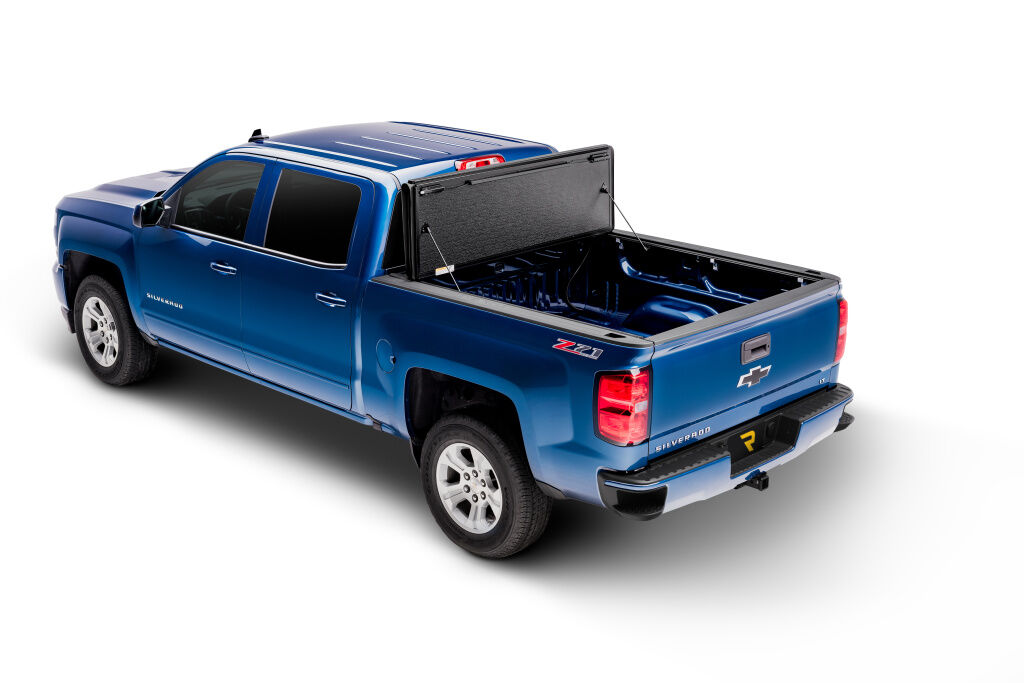 UnderCover Flex 2007-2013 Chevrolet Silverado 1500/2007-2014 2500 HD 6' 6" Bed Std/Ext/Crew Cab without Cargo Management System with Bed Rail Caps - Black Textured - Image 5