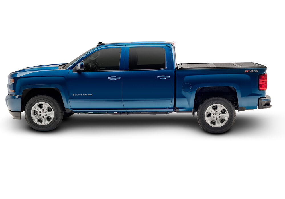 UnderCover Flex 2007-2013 Chevrolet Silverado 1500/2007-2014 2500 HD 6' 6" Bed Std/Ext/Crew Cab without Cargo Management System with Bed Rail Caps - Black Textured - Image 6