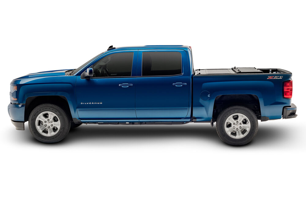 UnderCover Flex 2007-2013 Chevrolet Silverado 1500/2007-2014 2500 HD 6' 6" Bed Std/Ext/Crew Cab without Cargo Management System with Bed Rail Caps - Black Textured - Image 7