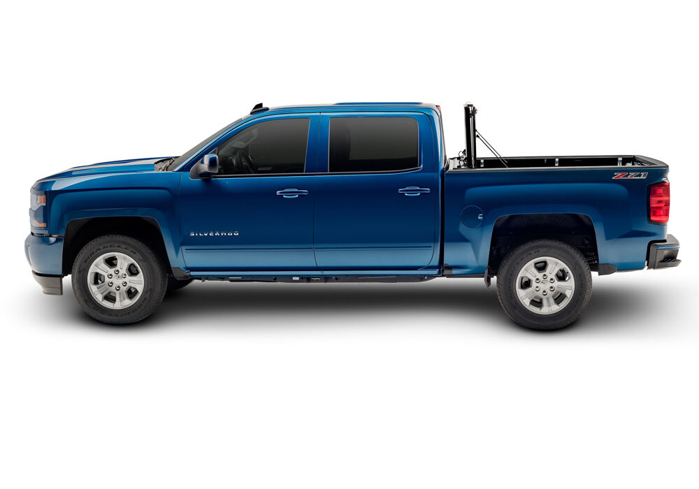 UnderCover Flex 2007-2013 Chevrolet Silverado 1500/2007-2014 2500 HD 6' 6" Bed Std/Ext/Crew Cab without Cargo Management System with Bed Rail Caps - Black Textured - Image 8