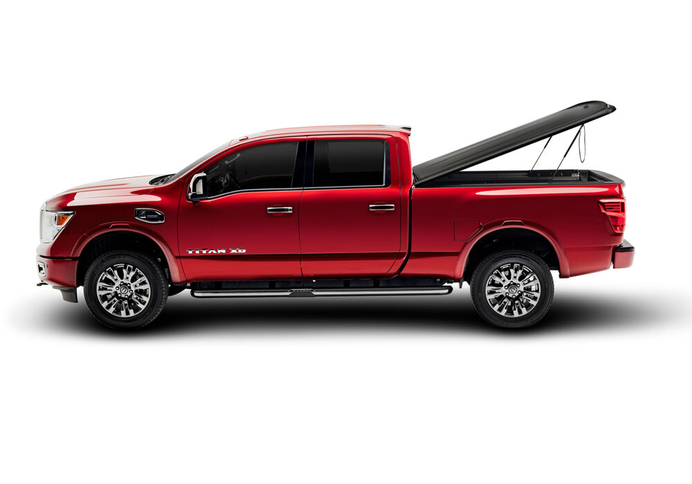 UnderCover SE 2005-2015 Toyota Tacoma 5' Bed Crew Cab with Deck Rail System - Black Textured - Image 4