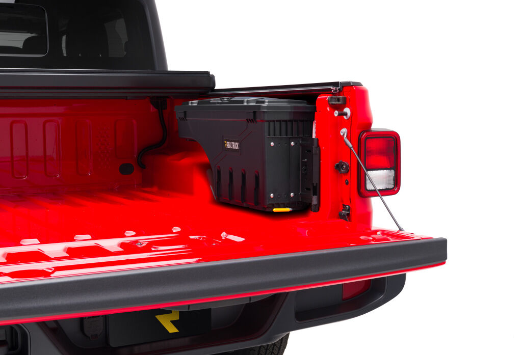 UnderCover Swing Case 2020-2025 Jeep Gladiator Passenger Side - Black Smooth