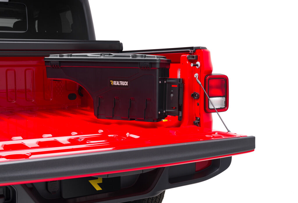 UnderCover Swing Case 2020-2025 Jeep Gladiator Passenger Side - Black Smooth - Image 2