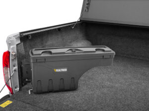 UnderCover Swing Case 2022-2026 Nissan Frontier - Drivers Side - Black Smooth