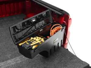 UnderCover Swing Case 2005-2023 Toyota Tacoma Passenger Side - Black Smooth - Works with Multi-Track Hardware