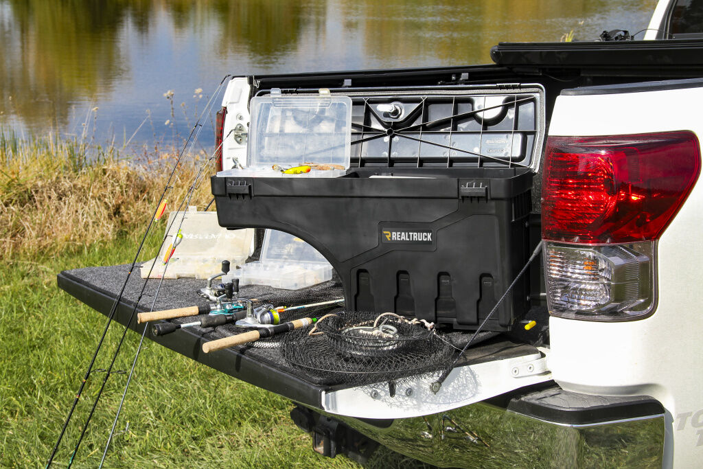 UnderCover SwingCase 2024-2025 Ford Ranger Passenger Side Black Smooth - Image 7