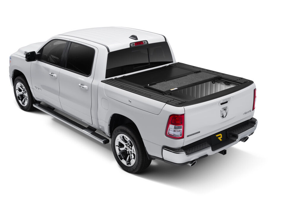 UnderCover Ultra Flex 2019-2026 (New Body Style) Ram 5' 7" Bed Crew Cab with RamBox without Black Track System - Black Textured - Image 2