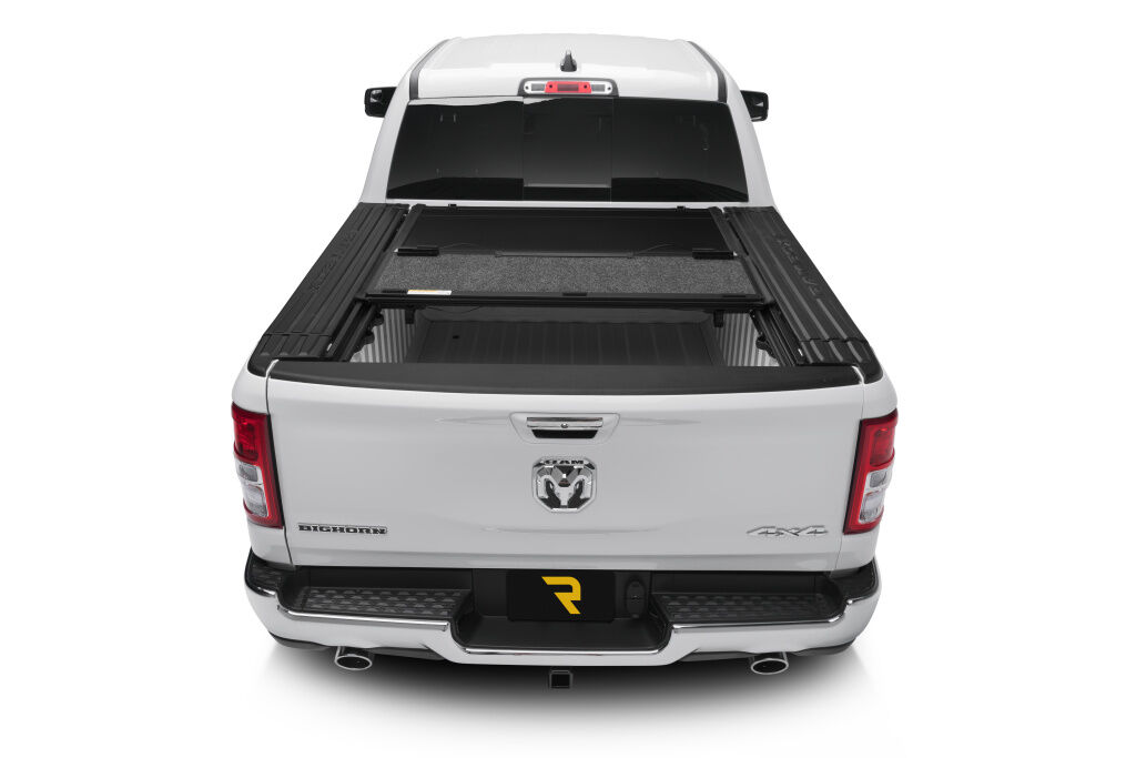 UnderCover Ultra Flex 2019-2026 (New Body Style) Ram 5' 7" Bed Crew Cab with RamBox without Black Track System - Black Textured - Image 9