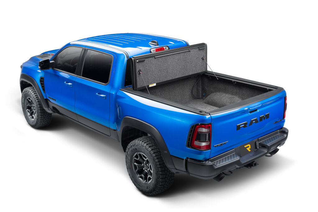 UnderCover Ultra Flex 2019-2026 (New Body Style) Ram 5' 7" Bed Crew Cab without RamBox without Multifunction Tailgate - Matte Black Finish - Image 4